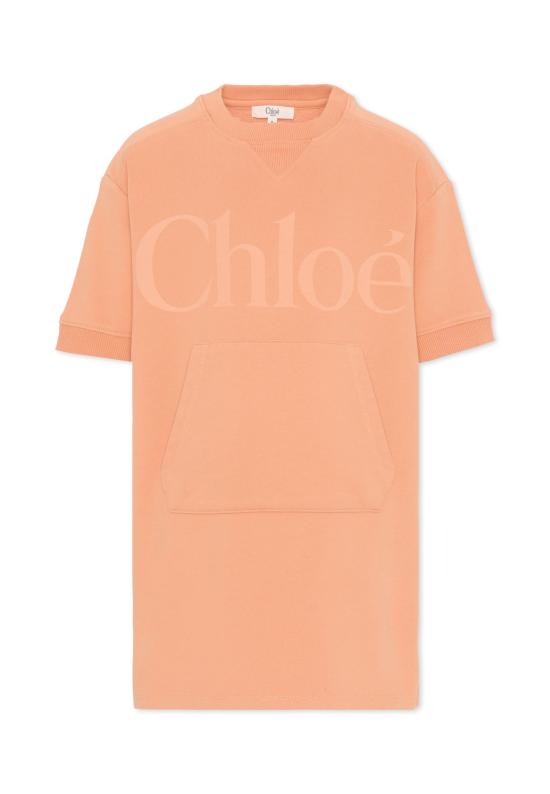 26SS [키즈] 끌로에 원피스 C21230 43A ORANGE