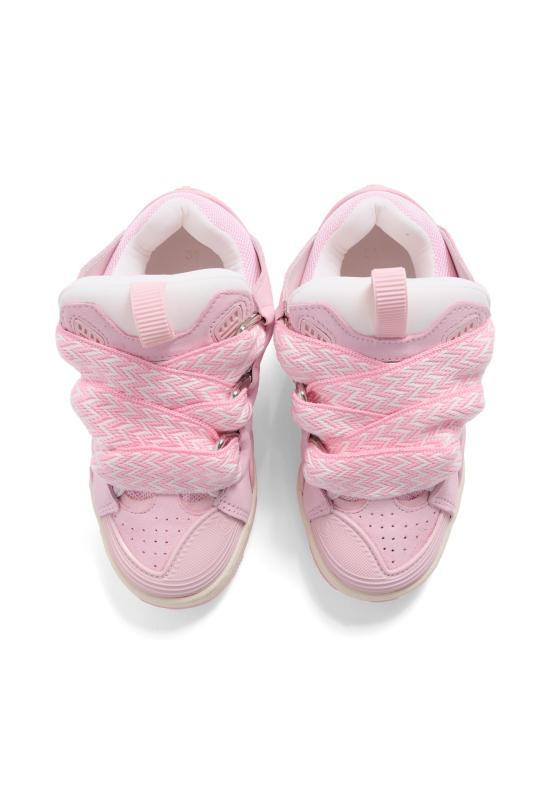 26SS [키즈] 랑방 스니커즈 N30465 44F PINK - LANVIN