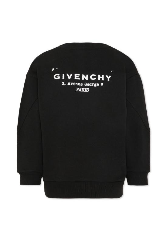 26SS [키즈] 지방시 트레이닝 상의 H31098 09B BLACK - GIVENCHY