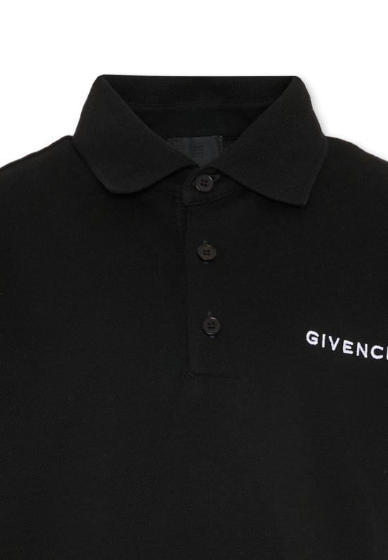 26SS [키즈] 지방시 폴로 셔츠 H31121 09B BLACK - GIVENCHY