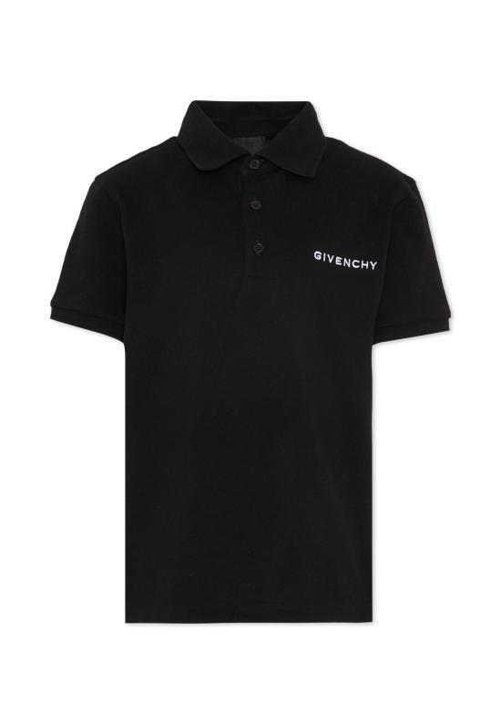 26SS [키즈] 지방시 폴로 셔츠 H31121 09B BLACK