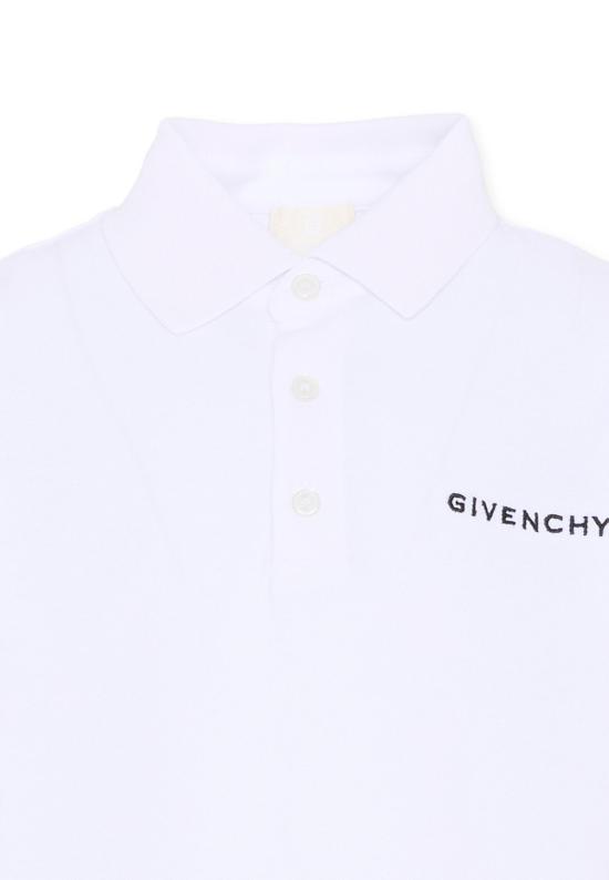 26SS [키즈] 지방시 폴로 셔츠 H31121 10P WHITE - GIVENCHY