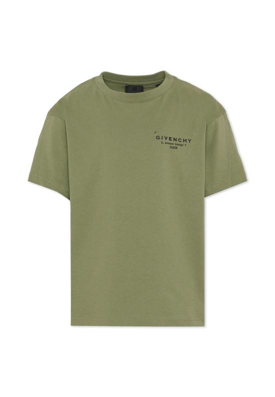 26SS [키즈] 지방시 티셔츠 H31075 645 GREEN