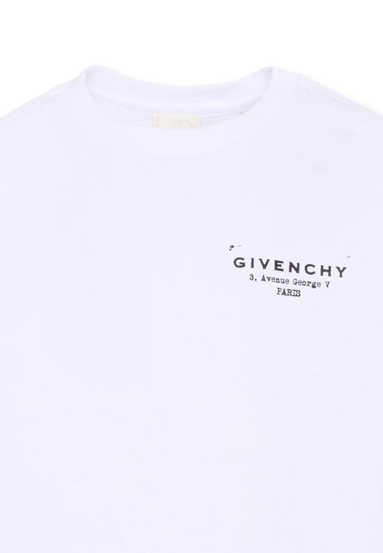 26SS [키즈] 지방시 티셔츠 H31075 10P WHITE - GIVENCHY