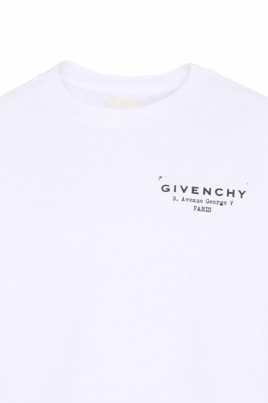26SS [키즈] 지방시 티셔츠 H31075 10P WHITE - GIVENCHY