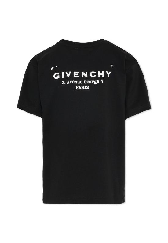 26SS [키즈] 지방시 티셔츠 H31075 09B BLACK - GIVENCHY