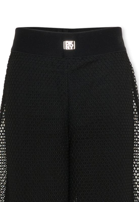 26SS [키즈] 디케이엔와이 스트레이트 팬츠 D62580 09B BLACK - DKNY