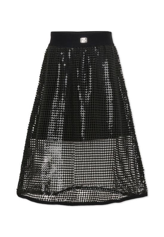 26SS [키즈] 디케이엔와이 스커트 D62594 09B BLACK