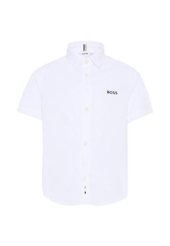 26SS [키즈] 보스 셔츠 J53160 N50 WHITE