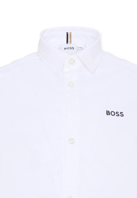 26SS [키즈] 보스 셔츠 J53160 N50 WHITE - BOSS