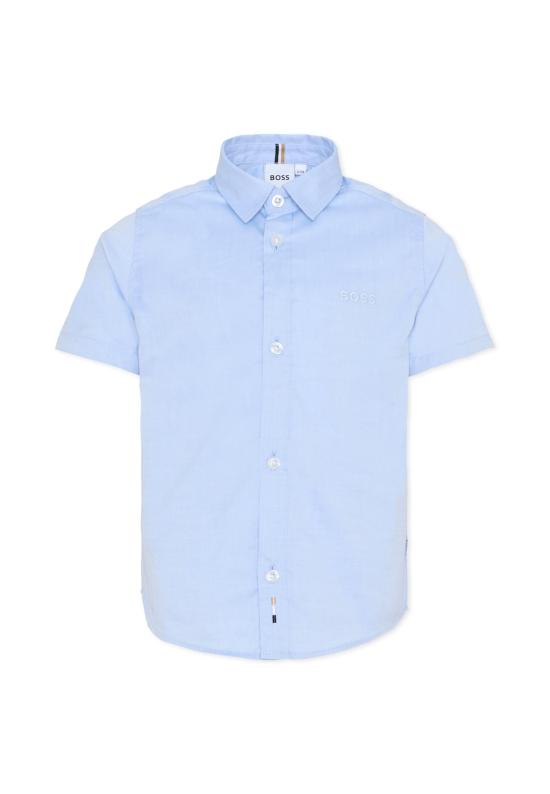26SS [키즈] 보스 셔츠 J53160 77D LIGHT BLUE