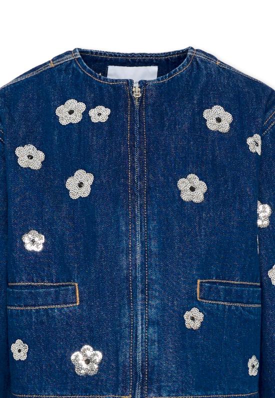 26SS [키즈] 마크제이콥스 데님 자켓 W60750 Z10 DENIM - MARC JACOBS