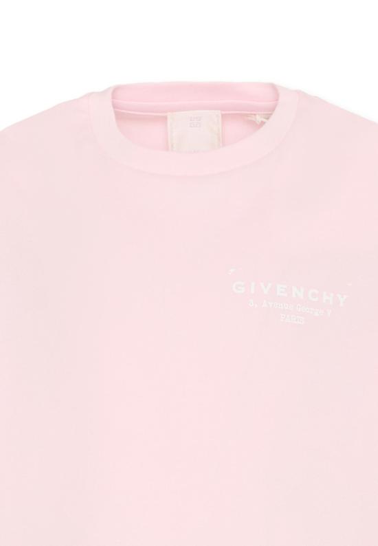 26SS [키즈] 지방시 티셔츠 H31224 44Z PINK - GIVENCHY