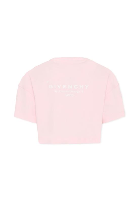 26SS [키즈] 지방시 티셔츠 H31224 44Z PINK - GIVENCHY