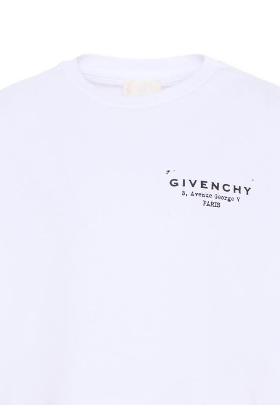 26SS [키즈] 지방시 티셔츠 H31224 10P WHITE - GIVENCHY