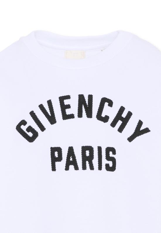 26SS [키즈] 지방시 트레이닝 상의 H31214 10P WHITE - GIVENCHY