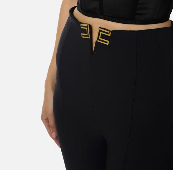 26SS 엘리자베타프랜치 스트레이트 팬츠 PA16361E2 110 Black - ELISABETTA FRANCHI