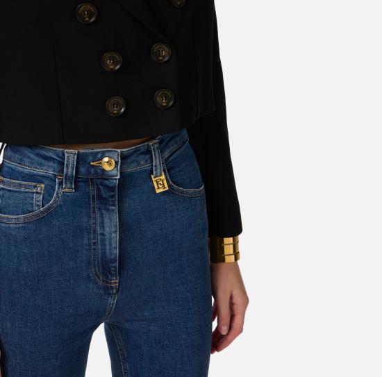 26SS 엘리자베타프랜치 데님 팬츠 PJ30I61E2 139 Blue vintage - ELISABETTA FRANCHI