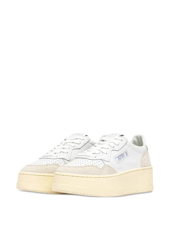 26SS 오트리 메달리스트 플랫폼 스니커즈 PTLW PK01 White - AUTRY