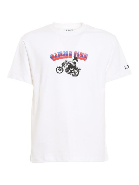  아페쎄 반팔 티셔츠 COEFCM26033AAB White