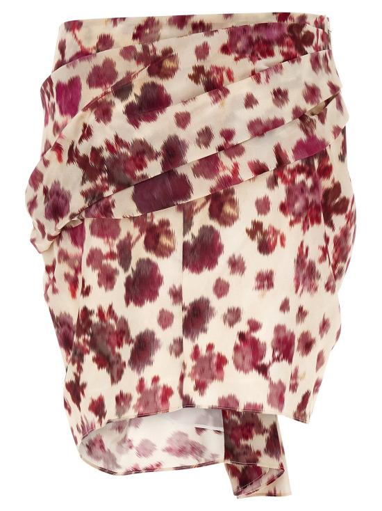 26SS 이자벨마랑 숏 스커트 JU0422FCD1J11I40PK - ISABEL MARANT