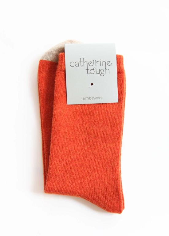  캐서리 터프 양말 캐서린 터프 램스울 앵클 - CATHERINE TOUGH