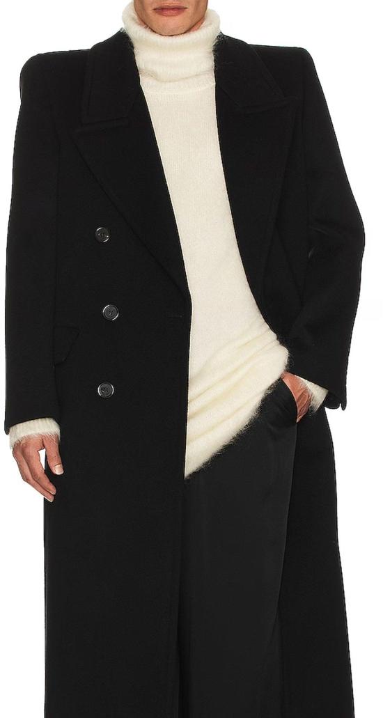  생로랑 미디 원피스 757037Y76HR9502 WHITE - SAINT LAURENT
