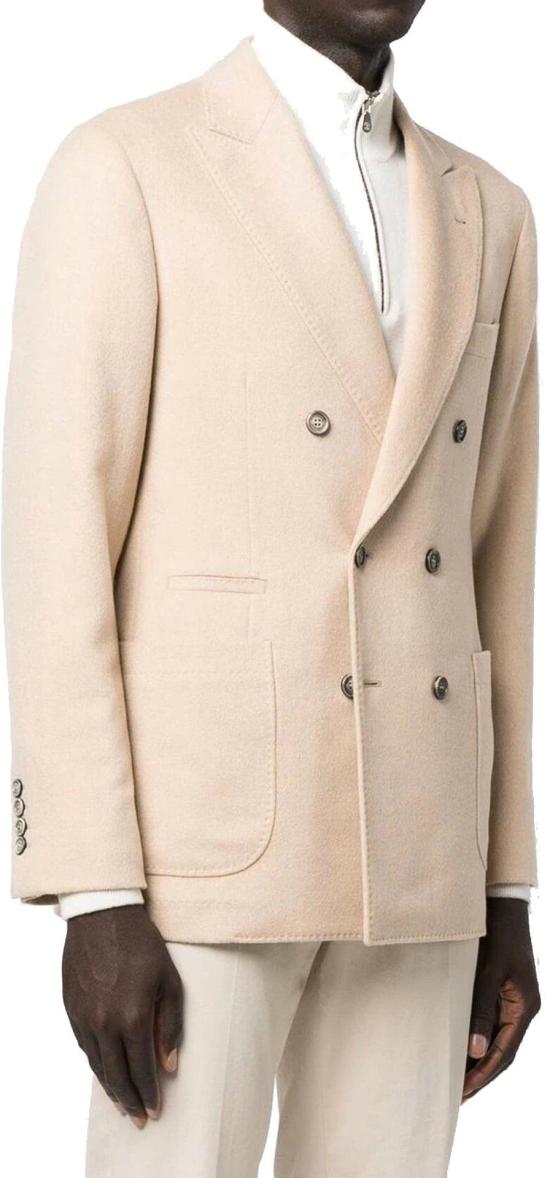  브루넬로 쿠치넬리 수트 자켓 MN4857BBDDTN485C005 BEIGE - BRUNELLO CUCINELLI