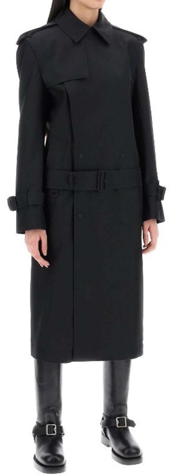  버버리 트렌치 코트 8088822A1189 BLACK - BURBERRY