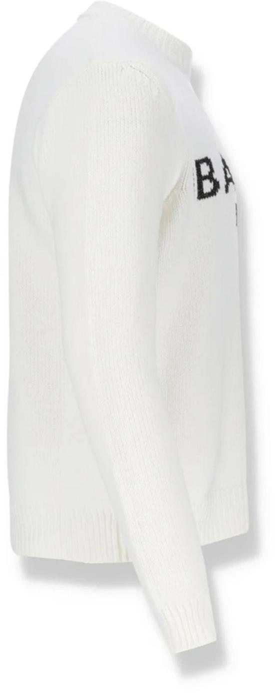  발망 긴팔 티셔츠 XH0KD010KB66GAB WHITE - BALMAIN