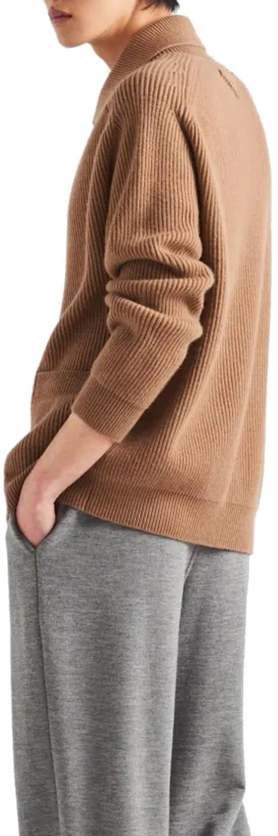  프라다 가디건 UMG318SOOO14G5F0040 BROWN - PRADA