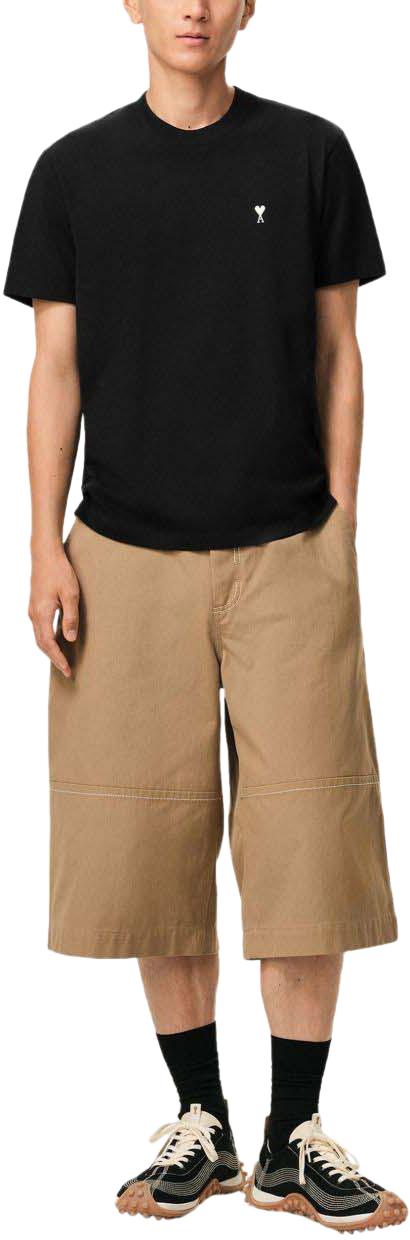 26SS 아미 반팔 티셔츠 HTS346724045 BLACK - AMI