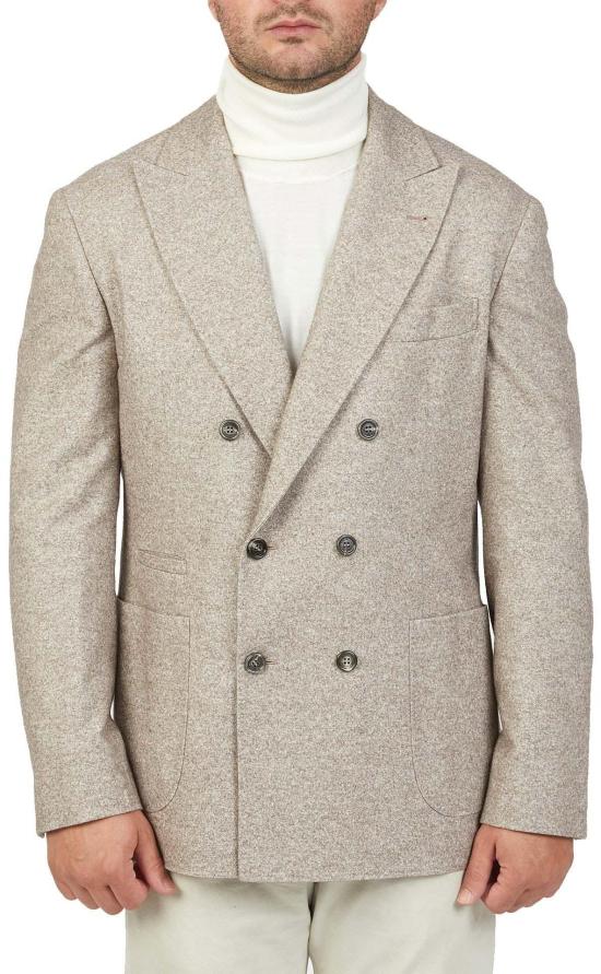  브루넬로 쿠치넬리 수트 자켓 MQ4347BBDTQ434C047 BEIGE - BRUNELLO CUCINELLI