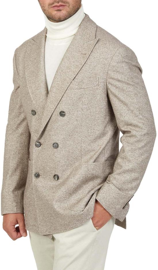  브루넬로 쿠치넬리 수트 자켓 MQ4347BBDTQ434C047 BEIGE - BRUNELLO CUCINELLI