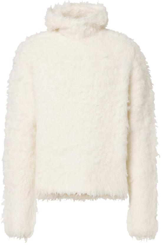  아크네 스튜디오 후드 티셔츠 FNMNKNIT000514100 WHITE