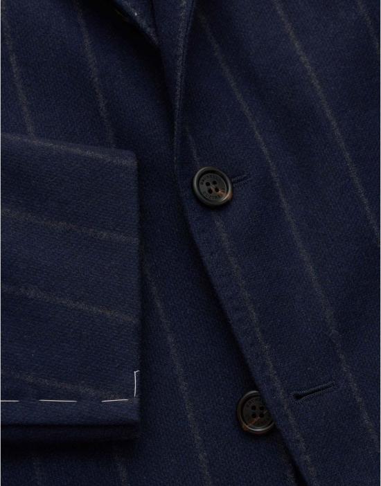  브루넬로 쿠치넬리 수트 자켓 MQ4287BPDTQ428C137 BLUE - BRUNELLO CUCINELLI