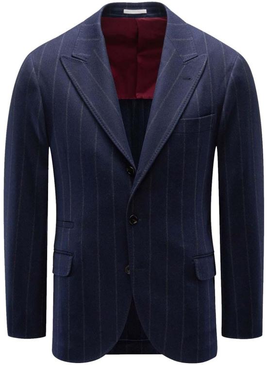  브루넬로 쿠치넬리 수트 자켓 MQ4287BPDTQ428C137 BLUE