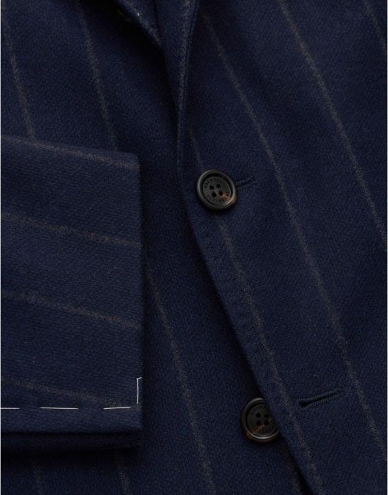  브루넬로 쿠치넬리 수트 자켓 MQ4287BPDTQ428C137 BLUE - BRUNELLO CUCINELLI