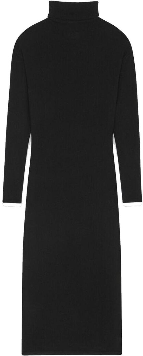  생로랑 롱 원피스 KH81712841YALL21000 BLACK - SAINT LAURENT