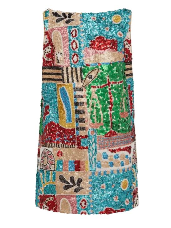  알레메 숏 원피스 Alemais Jazz 임벨리시드 미니 드레스