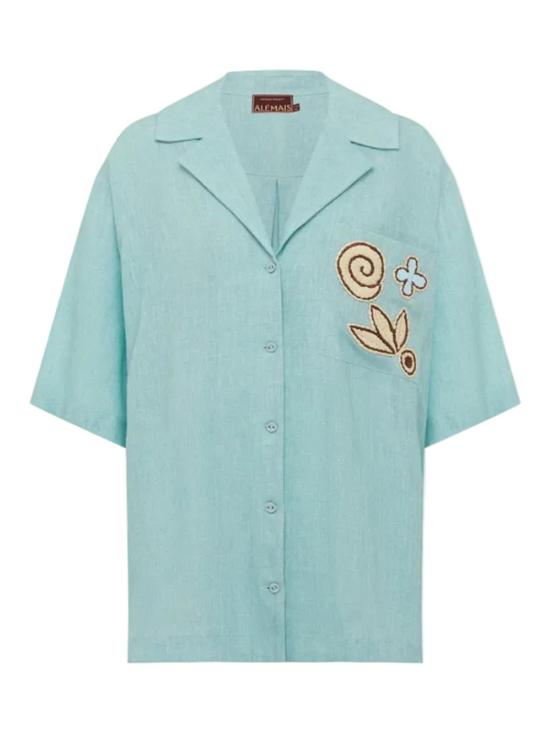  알레메 블라우스 알레마이스 아자르 셔츠