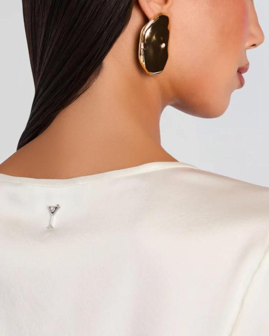  레트로페테 반팔 티셔츠 에반젤리스타 탑 화이트 - RETROFETE