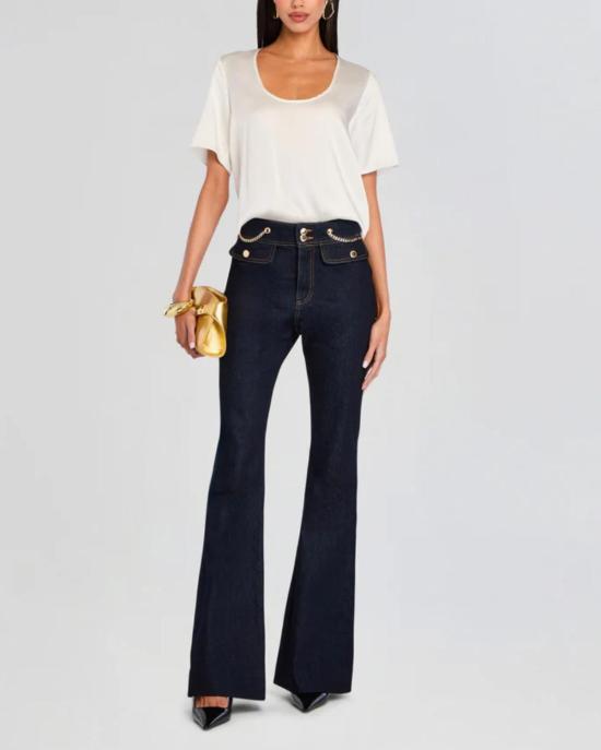  레트로페테 반팔 티셔츠 에반젤리스타 탑 화이트 - RETROFETE