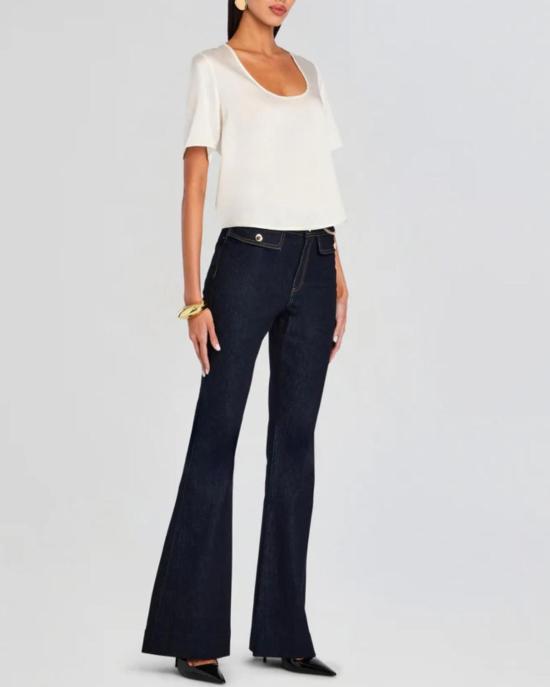  레트로페테 반팔 티셔츠 에반젤리스타 탑 화이트 - RETROFETE