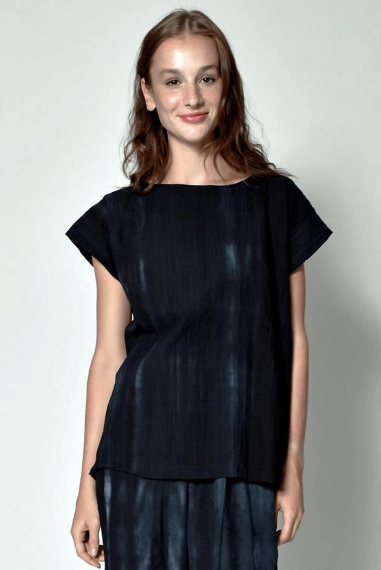  Uzi NYC 튜닉 Uzi Nyc  타이 다이 탑