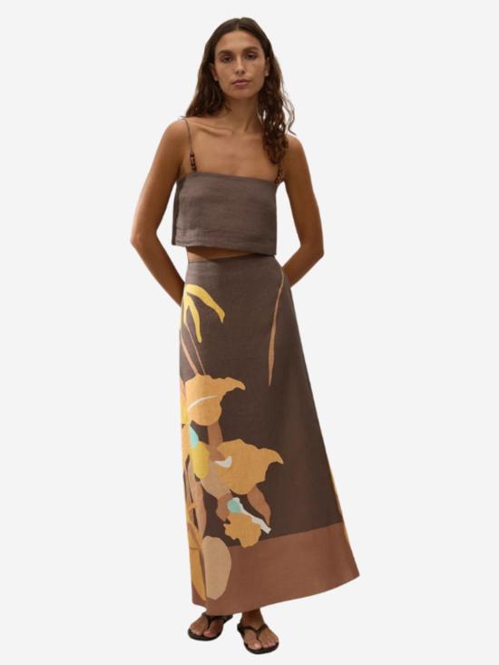  페이스풀더브랜드 롱 스커트 페이스풀 더 브랜드 마티나 맥시 스커트 - FAITHFULL THE BRAND