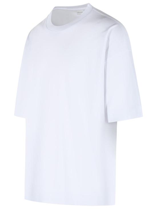 26SS 드리스 반 노튼 폴로 티셔츠 021111 3603001 White - DRIES VAN NOTEN