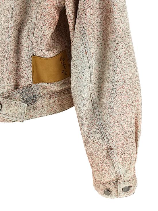 26SS 하이쿠레 데님 자켓 HEW09121DF144L0918L0918 Gray - HAIKURE