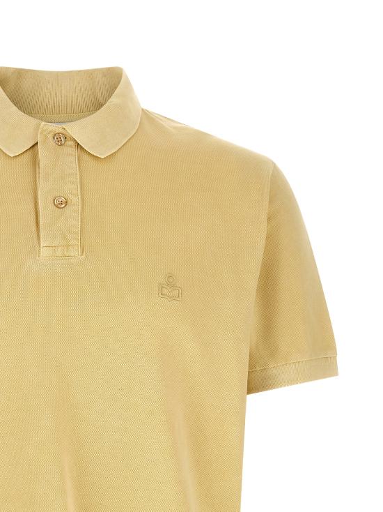 26SS 이자벨마랑 폴로 티셔츠 PL0003HAD1K02H10LY Yellow - ISABEL MARANT