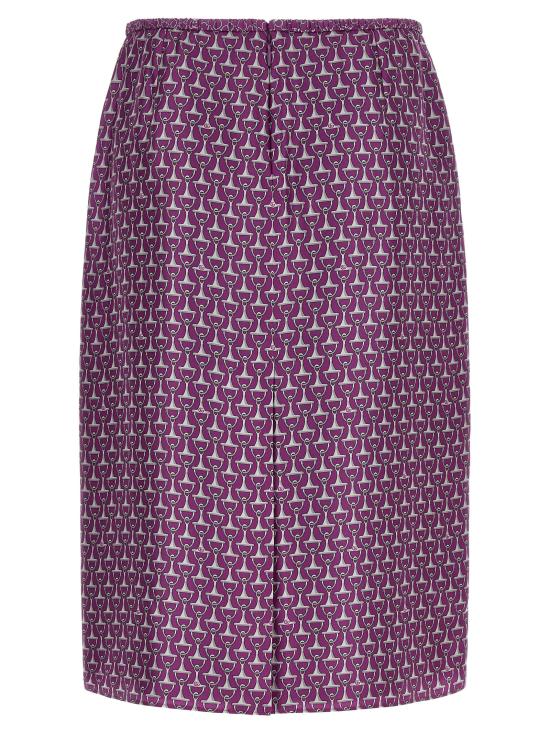 26SS 구찌 미디 스커트 853416ZAUOO5794 Purple - GUCCI